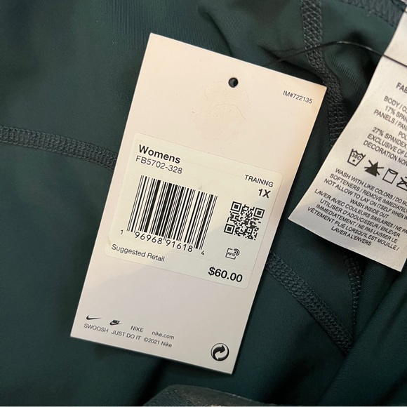 Nike Pro Mid-Rise 7/8 Leggings - Picture 8 of 10